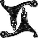 2pc Front Lower Control Arm W/Ball Joint Compatible with Fit for Hyundai Sonata 2011-2014 2011 2012 2013 2014 Driver & Passenger Side #OE K622360 K622361