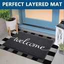EARTHALL Funny Welcome Mats Outside/Inside 59"x35", Front Door Mat Outdoor Entrance, Indoor Outdoor Mats for Home Entrance, Funny Doormat Outside/Inside Entry, Front Porch Decor for Farmhouse, 4'11" x 2'11"