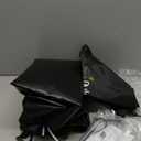 Dulepax RV Awning Shade Screen with Zipper 8'X15'3'' -Second Generation RV Awning Screen Significantly Improves Shadew and Privacy.Universal RV Awning Sun Shade Screen with Complete Kits (Black)