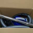 Eureka Whirlwind Bagless Canister Cleaner NEN110A Lightweight Corded Vacuum for Carpets and Hard Floors, Blue