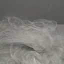 Organza Sheer Fabric Decoration - Silky White Tulle for Bridal Backdrop Decor 72*59in, Draping Curtain Dressing DIY Home Dinner Wedding Party Ceremony Supplies