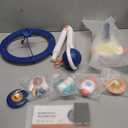 Musical Baby Mobile, Space Themed Nursery Mobile with Light Projection, Rocket and Spaceship Teether Toys, Hanging Toy Mobile for Crib