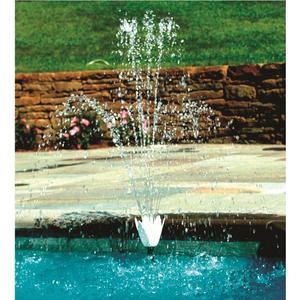 Hydrotools Model 8575 Swimming Pool Wall Flower Fountain Set