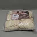 Genina Waterproof Seat Covers for Dining Room Chairs Covers Dining Chair Cover Kitchen Chair Covers (Beige, 6 Pcs)