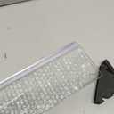 1PC 23.07x11.69in Tempered Glass Canopy