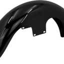 HDBUBALUS 21" Motorcycle Front Fender Mudguards for 130 / R21 Tire Fit for Harley Bagger Touring Road King Electra Glide Street Glide FLHR FLHX (Gloss Black)