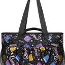 Bingo Tote Bag with Pockets for Daubers and Accessories