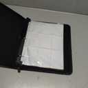 900 Cards Football Card Binder, 9-Pocket Card Collections Trading Card Binder 50 Pages Double-Sided Cards Holder with Zipper 3-Ring Card Album for Sports Football Card Sleeves Protectors