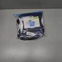 Wegreeco Washable Male Dog Belly Band (Stylish Pattern) - Pack of 3 - Washable Male Dog Belly Wrap, Dog Diapers Male (Black, Charcoal, Navy, Large)