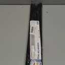 2 Pack Spring Tension Curtain Rod for Windows 26 to 39 inch Black Small Tension Rod Adjustable Spring Curtain Rods No Drilling Short Tension Rod for Kitchen, Closet, Bathroom, Bookshelf