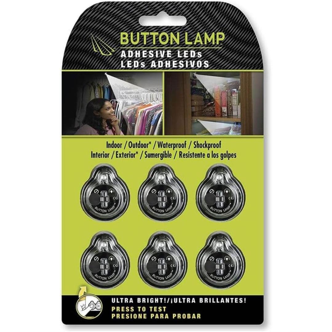 Pack Of 2 Button Lamp, Dad Joke