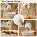 Bag Seal Pour Spout Reusable Airtight Bag Closure Dual Pour Spouts