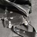 Sliding Garage Door Screen with Track Closure - Retractable Privacy Curtain Keep Annoying Animals Out Easy Install Heavy Duty Fiberglass Mesh Net for Opening Garage Patio (Black, 16 ft x 7 ft)