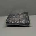 5 Pack 40-inch Suit Bag Garment Bag for Travel and Storage, Garment Bags for Hanging Clothes with Zipper and Visible Transparent Window, Black