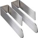 szhdxsy 2pcs Towel Holder SUS 304 Stainless Steel Brushed Hand Towel Rod, Self Adhesive Towel Holder Towel Rod Towel Rack for Bathroom- Silver (8.6)