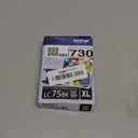 Brother Genuine High Yield Black Ink Cartridge, LC75BK, Replacement Black Ink, Page Yield Up to 600 Pages, LC75