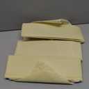 SpaceAid Underwear Drawer Organizer, 4 Pack Dresser Organizer Bins for Nursery, Closet Organization and Storage with Dividers for Baby Clothes Socks Bra Ties Scarf (Beige)