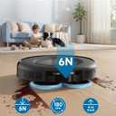 eufy Omni C20 Robot Vacuum and Mop Combo for Hardwood and Carpet
60 Days Self Emptying, Auto Mop Washing and Drying, 3.35" Ultra Slim, Anti-Tangle for Pet Hair, Powerful Suction