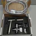 Handheld Bidet Sprayer for Toilet - Bidets for Existing Toilets Adjustable Water Pressure with Bidet Hose for Feminine Wash, Stainless Steel Muslim Shower Jet Spray for Toilet