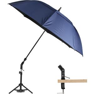 HVAC Umbrella With Magnetic Base Kit,Faultless Outdoor Umbrella With Base,Keep Cool and Dry,Universal C-Clamp can Secure the Shade Umbrella to a Variety of Non-magnetic Surfaces(60" BLUE) HVAC Umbrella With Magnetic Base Kit,Faultless Outdoor Umbrella With Base,Keep Cool and Dry,Universal C-Clamp can Secure the Shade Umbrella to a Variety of Non-magnetic Surfaces(60" BLUE)