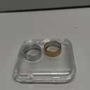 3 Pack Ring Cover Compatible with Oura Ring Gen 4/Oura Ring Gen 3 Horizon/Heritage, Upgraded Anti-Scratch TPU Ring Protector for Men Women, NOT for Oura Ring 4 Ceramic (Size 9) (Gold+Silver+RosePink)