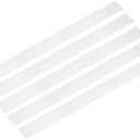 uxcell 10 Pcs Stainless Steel Strips, 0.002"(0.05mm) Thick 304 Stainless Steel Metal Shim Stock 1"x12"(25.4x310mm) Stainless Steel Flat Bar Gap Filler Trim Strip for DIY Craft Making