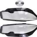 Left and Right Headlight Lens Cover for BMW 320i 330i 340i GT xDrive 19-22