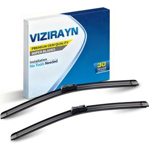2 pcs 26" 21" Front Windshield Wiper Blades, VIZIRAYN Replacement for Lexus RX350/RX450h 2016-2023,(Pack of 2) OEM Quality, All-Season