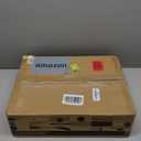 FURTIME Stainless Steel Cat Litter Box with Lid, Metal Kitty Litter Box for Small Cats, Kitten Litter Boxs with Scoop and Mat, Non-Sticky, Anti-Leakage, Easy to Clean, 17.4"x13.4"x8.4" (Small) (Silver)