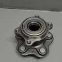 KUSATEC 512346 Rear Wheel Bearing and Hub Assembly Compatible with 2003-2007 Infiniti G35, 2003-2009 Nissan 350Z, 5 Lug Bolts without ABS