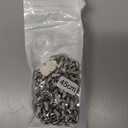 Silver Dog Collar 8 Inch - Cuban Link Small Collars for Dogs, Bling Metal Dog Collar, Diamond Cat Chain Necklace, Adjustable Pet Jewelry for Tiny Breeds