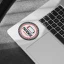 10 x 3 Pcs Patience Low Battery Sticker, Funny Bumper Sticker, Battery Stickers - Vinyl Sticker 3 Inches for Water Bottles Laptop Phone Car Ski Helmet