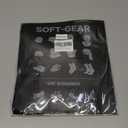 GXCROR Neck Warmer Winter Face Mask Fleece Neck Gaiter Ski Face Cover Cold Weather Scarf for Men & Women (Black)