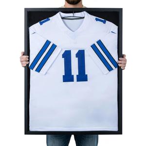 Large Baseball Jersey Display Case: 28x36in XXL Shadow Box