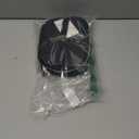 KTMOUW Makeup Bag 3 Pcs waterproof Cosmetic Bag Portable Travel Cosmetic Bag Weave Organizer storage bag (Black)