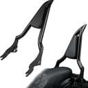 26" Detachable Sissy Bar Motorcycle Rear Passenger Backrest Replacement For Harley Touring Models 2009-2025 Road King Ultra CVO Limited Street Glide Road Glide Electra Glide