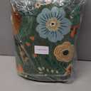 Lahome Floral Runners for Hallways, 2X6 Kitchen Runner Rug Ultra-Thin Soft, Non-Slip Hallway Rug Stain Resistant Boho Low-Pile Carpet for Laundry Bathroom Bedroom(2x6ft,Green)