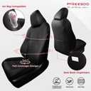 FREESOO for Toyota Corolla Seat Covers 2020-2026 SE/SE Apex Nightshade & 2023-2025 XSE & 2025 FX, Custom Car Seat Covers, Waterproof Seat Covers for Cars, Leather Car Seat Cover, Black Full Set