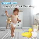 SOCBTNSO 2-Pack Duck Bathtub & Pool Toys - Realistic Walking Ducks | Waterproof Baby Bath Toys, Gift for Toddler Boys & Girls