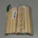 20 Pack Scrabble Tiles Holders, Wooden Racks for Letter and Dominoes Tiles, Game Stands and Holder Tray for Crafts