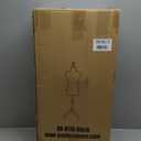 FDW Manikin 60-67Height Adjustable Female Dress Model Display Torso Body Tripod Stand Clothing Forms (Black, 60-67 Inches)