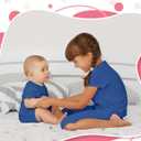 Boys Summer Outfits,Cotton Ultra-Soft T Shirt and Short Sets for Toddler Little Girl,2 Piece Kids Clothes Sets 18M-8Y (Blue)