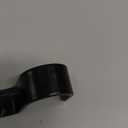 Kenney Adjustable Curtain Rod Brackets, Black (2-Pack)