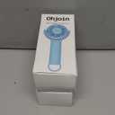 Ohjoin 2 IN 1 Portable Mini Handheld Fan with Keychain Stand, Personal Powerful Cooling Fan, Small Battery Operated Table Fan, Quiet Hand Fan, USB Rechargeable, Birthday Gifts for Women Mom (Green) Pack of 2