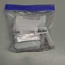 Nail Files (100 Pack), 3.6 Inches Emery Board Nail Files for Acrylic and Natural Nails, 100/180 Grit Small Double Sided Fingernail Filer Bulk Mini Professional Finger Nail Filer Manicure Set Gray