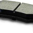 Front Rear Ceramic Brake Pads Sets Fit For 2007-2011 Dodge Nitro,For 2008-2012Jeep Liberty,For 2007-2017 Jeep Wrangler,For 2018 Jeep Wrangler JK(OE:D1273 D1274)