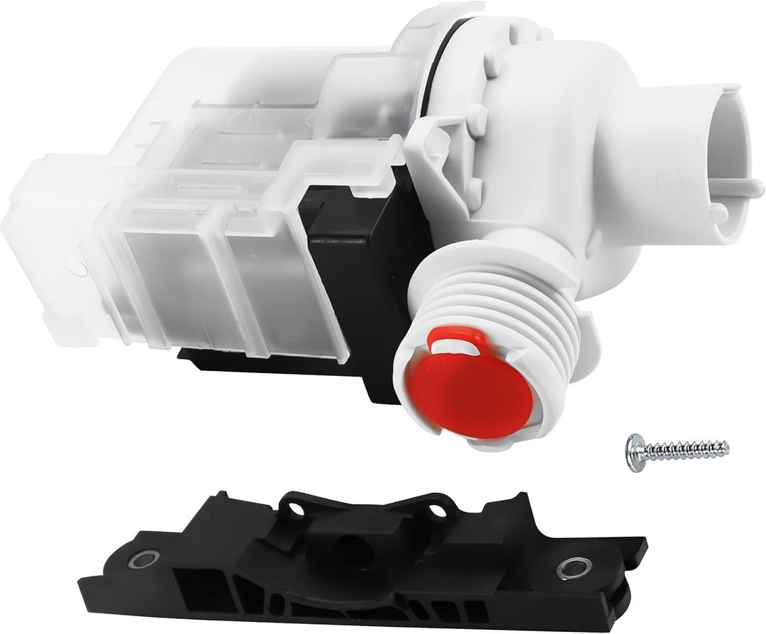 PartsBroz Washer Drain Pump for Frigidaire FAFW3517KR0 Washer Drain Pump Replacement