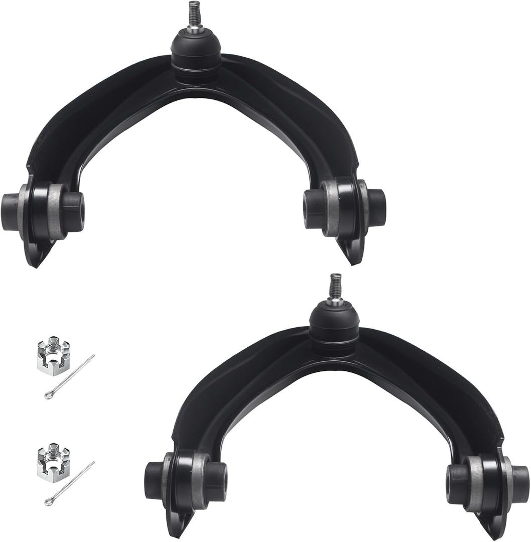 2Pcs Front Upper Control Arm and Ball Joint Assembly Fit for Honda CRV 1997 1998 1999 2000 2001 K80883 K80884 Driver and Passenger Side Suspension