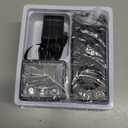 Electric Cigar Humidifier for Cigar Humidor Box - Dual-Fan Sensor-Controlled + LCD Humidity & Temperature Display, Multi-Device Connection Supported, for 40-180 Cigars 1V1