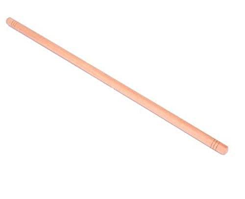 Wooden Rolling Pin For Baking - Turkish Oklava Dough Roller for Cookies, Pastry, Pizza, and Bread - Non-Stick Smooth Finish - Perfect for Home Bakers and Professionals (19 inch - 50 cm)